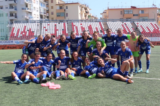 F. C. Como Women, espugnato lo stadio di Torre Del Greco per 1-2