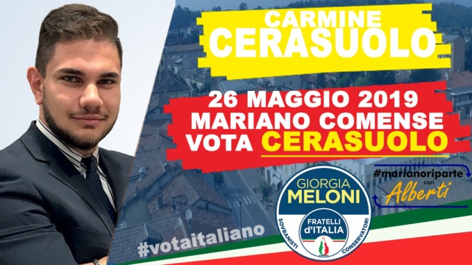 Fratelli d’Italia Mariano: si dimette il segretario