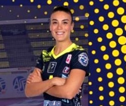 Albese Volley Cecilia Nicolini saluta