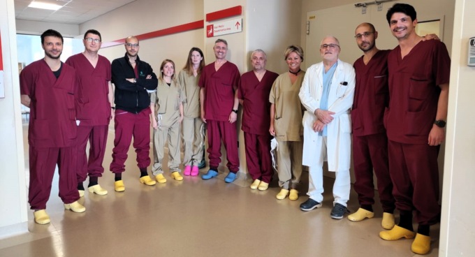 Sei chirurghi da tutta Italia a lezione all’ospedale Sant’Anna