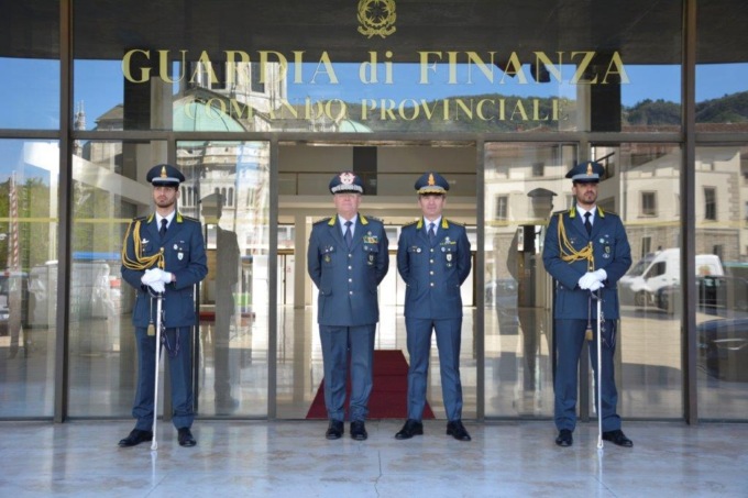 Guardia di Finanza, comandante regionale in visita a Como