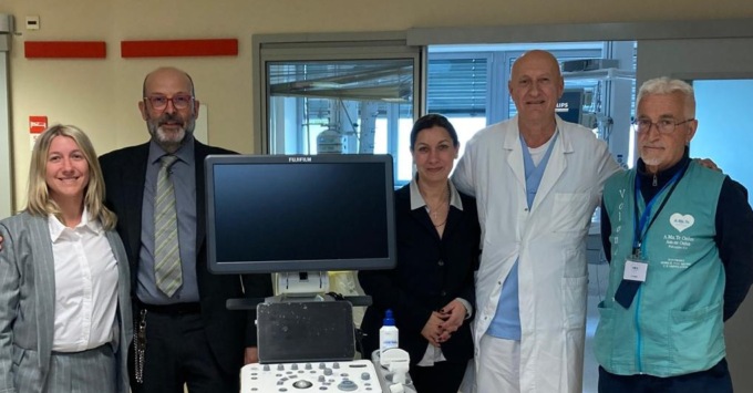 A.Ma.Te dona un ecografo al Pronto soccorso del Sant’Anna