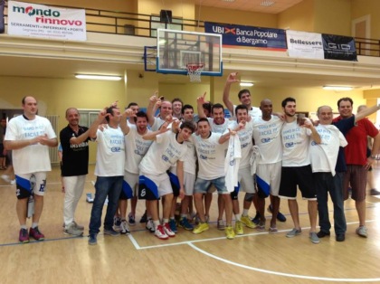 Basket Giacinto Losi con il Cadorago promosso in C