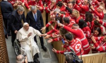 Papa Francesco ringrazia i volontari Cri