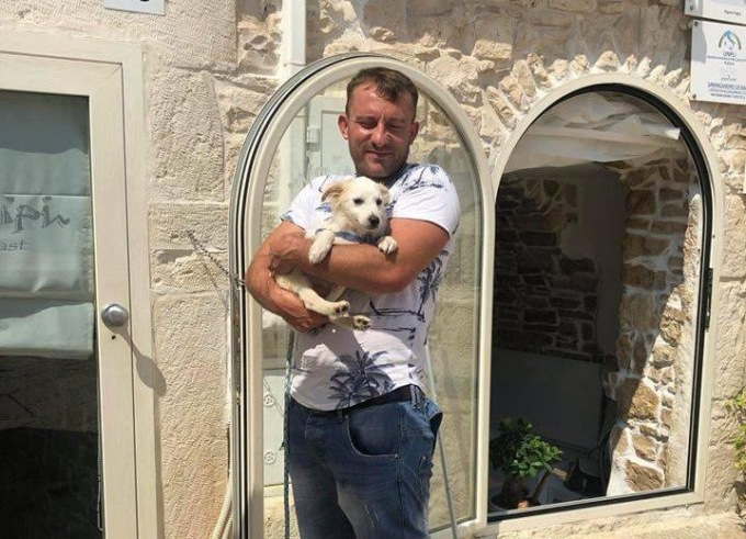 Volontario marianese invia pappe e medicine per cani e gatti pugliesi