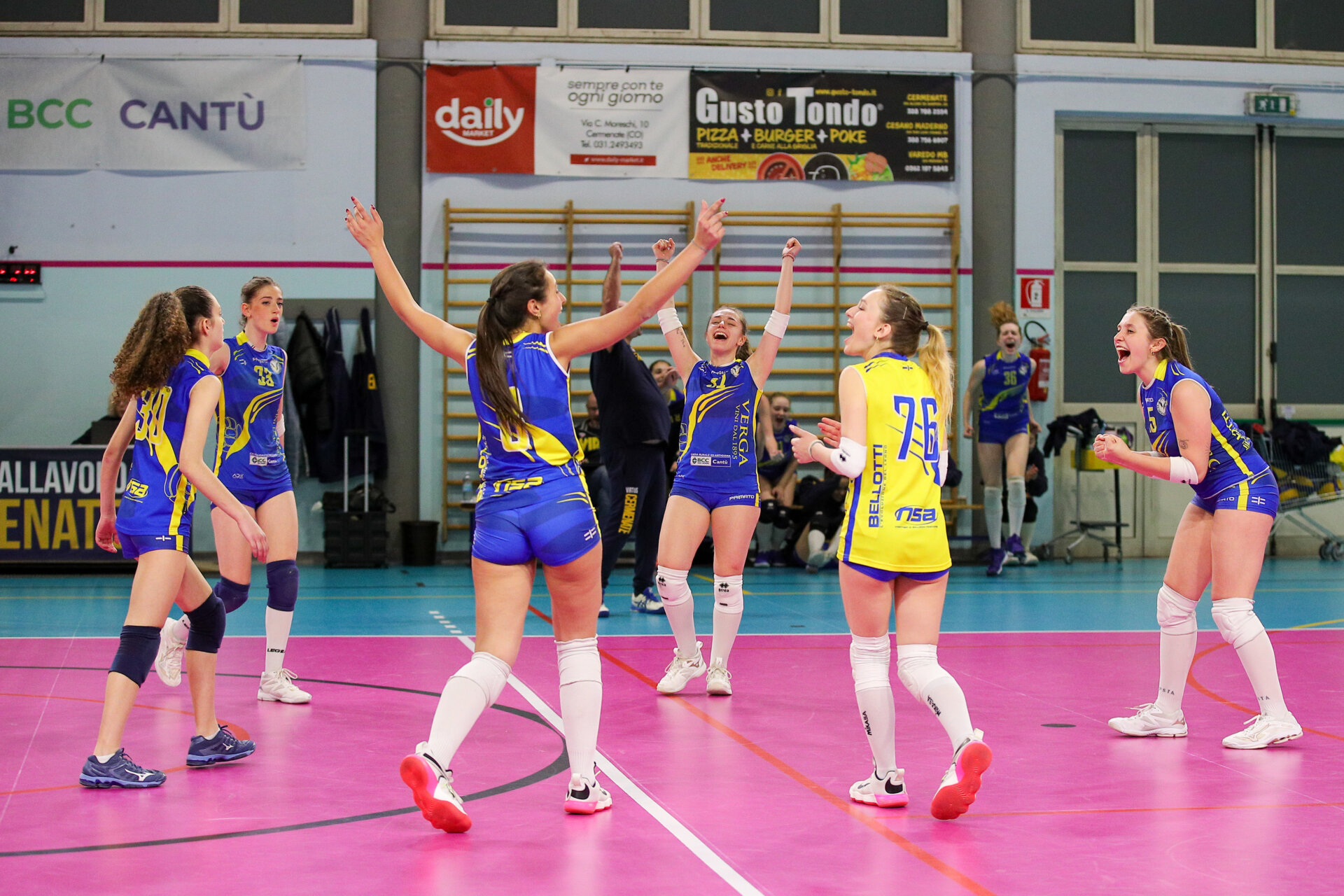 Virtus CErmenate prima divisione femminile vittoria contro Bellagio