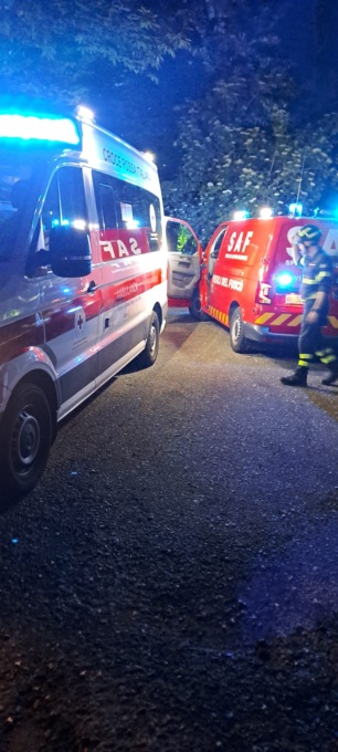 Incidente aereo, mobilitazione di soccorritori