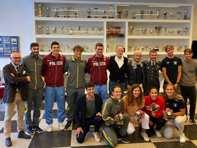 “Road to Paris 2024”: Canottieri Lario in festa per i tre olimpionici 