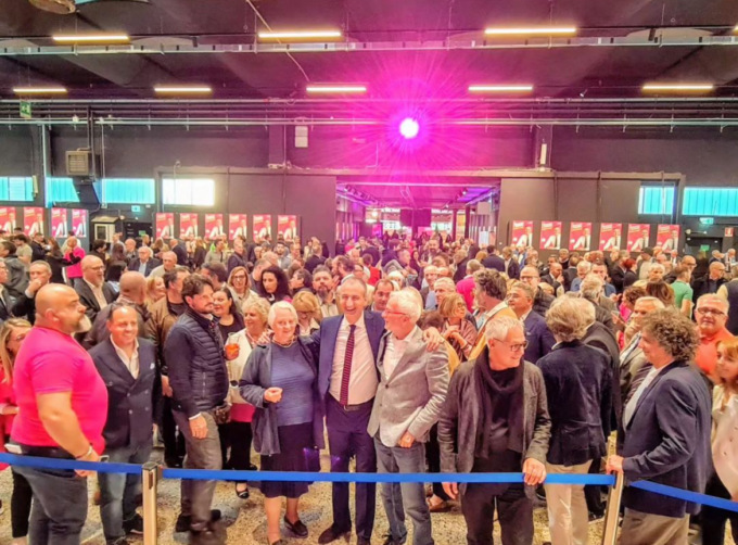 Dal palco di Lariofiere è partita la campagna di Alessandro Fermi