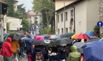 Marcia del Primo maggio con 403 amici sotto la pioggia