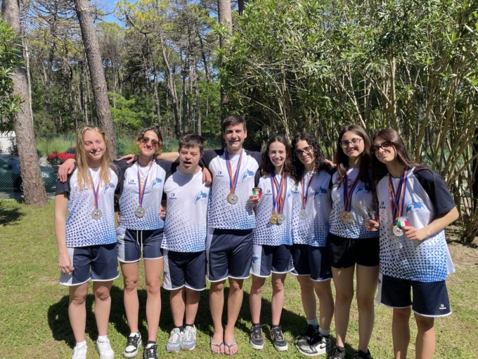 Raffica di ori ai Nazionali di nuoto Csi