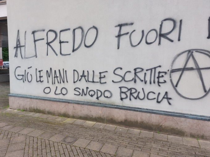 Raid Vandalico: nuove scritte a distanza di un anno, anche contro Lo Snodo