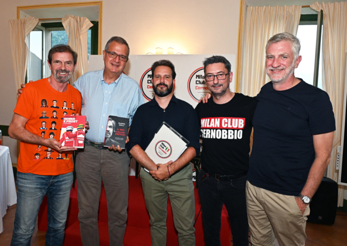 Filippo Galli ospite al Milan Club di Cernobbio per presentare il suo libro “Il mio calcio eretico”