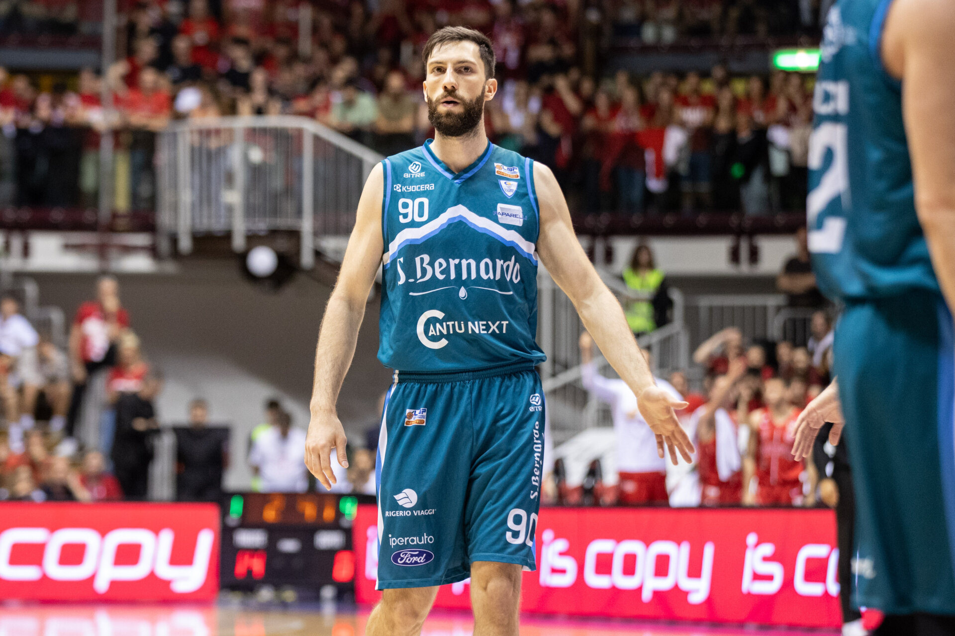 Acqua San Berbardo Cantù gara 4 playoff contro Trieste