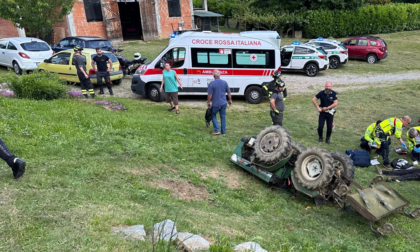 Fausto Capoferri non ce l'ha fatta: era stato schiacciato dal suo trattore dieci giorni fa