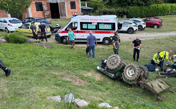 Fausto Capoferri non ce l’ha fatta: era stato schiacciato dal suo trattore dieci giorni fa