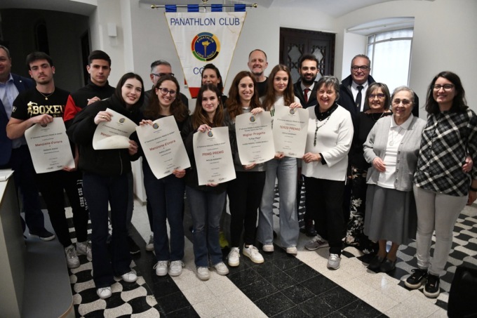 Premiati i vincitori del premio “Claudio Chiaratti” e “Righe di sport” del Panathlon