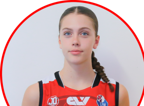 Basket femminile Sveva Bernasconi in azzurro