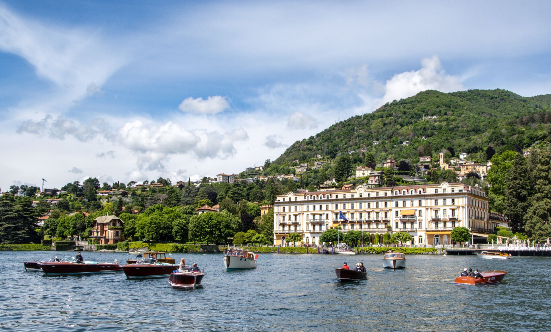 Cernobbio Villa d'Este Vintage Yachting Lago di Como