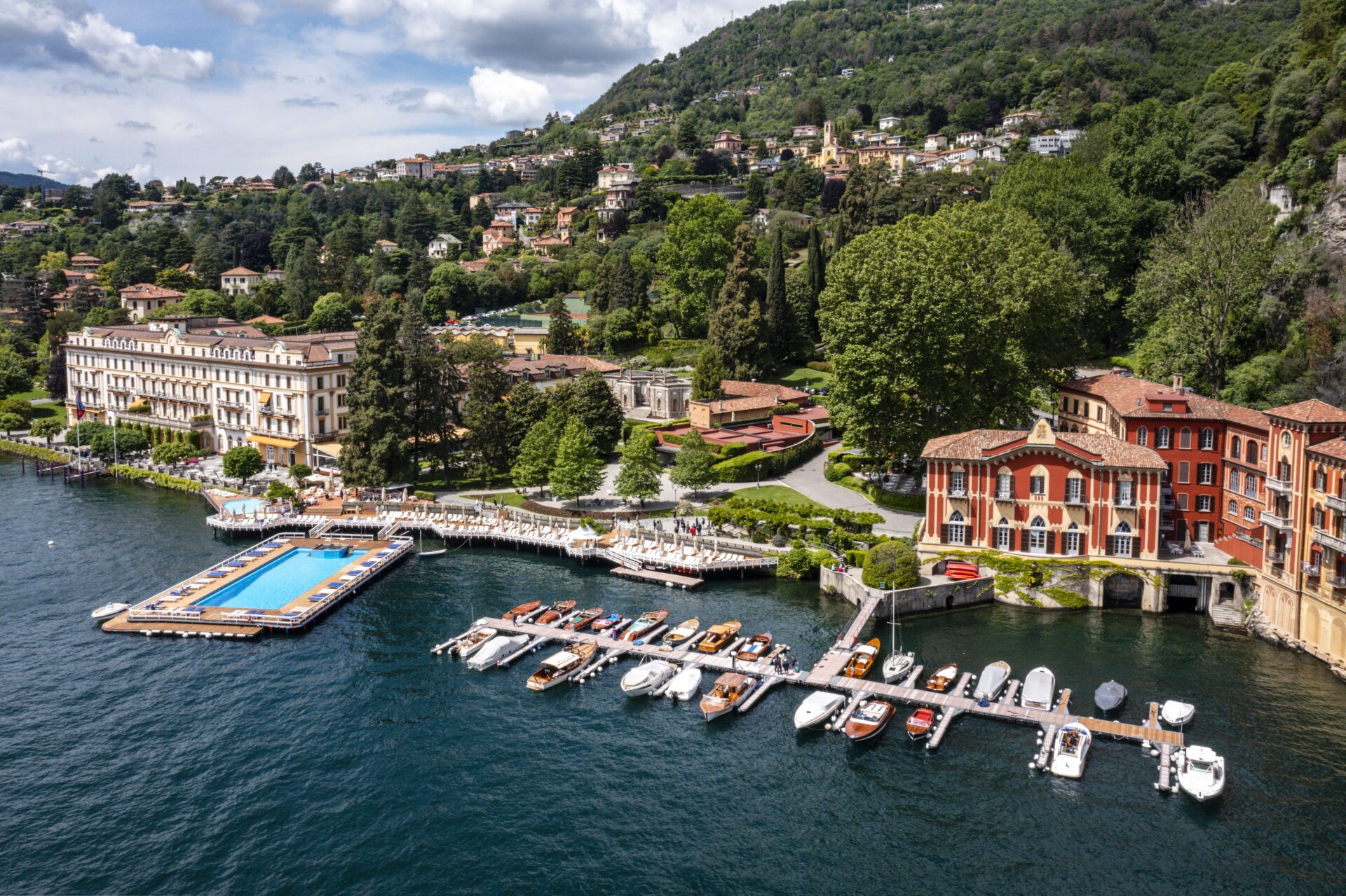 Cernobbio Villa d'Este Vintage Yachting Lago di Como