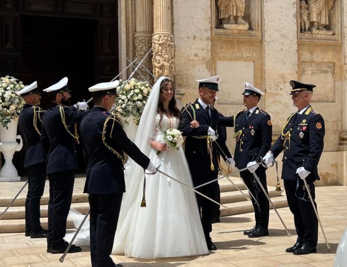 Da Erba alla Puglia, matrimonio  da favola per Davide e Francesca