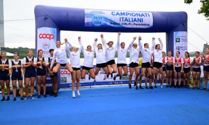Tris tricolore per la Canottieri Lario ai campionati Italiani di Varese