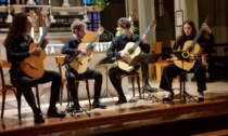 Quattro chitarre per un concerto d'eccezione in chiesa