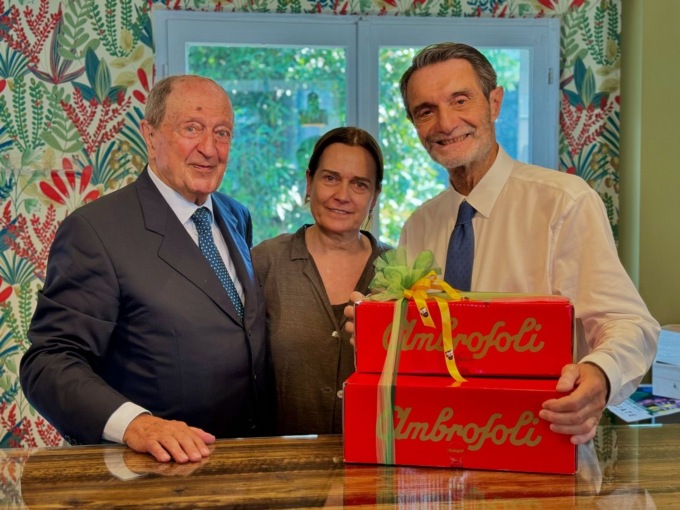 Attilio Fontana fa visita all’Ambrosoli