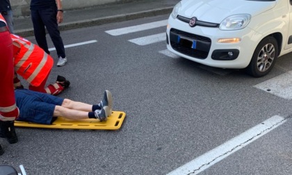 Pedone investito, trasportato in ospedale