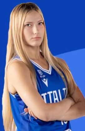 Basket femminile Ilaria Bernardi con l'Italia U20