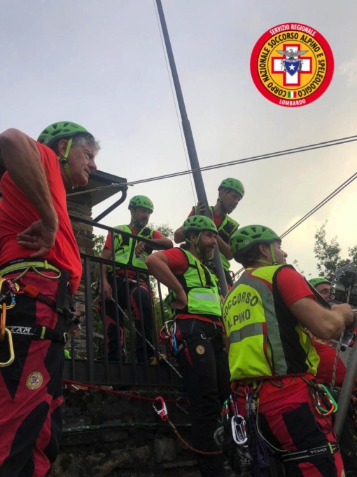 Cnsas Lombardo, due esercitazioni a Menaggio e Maslianico