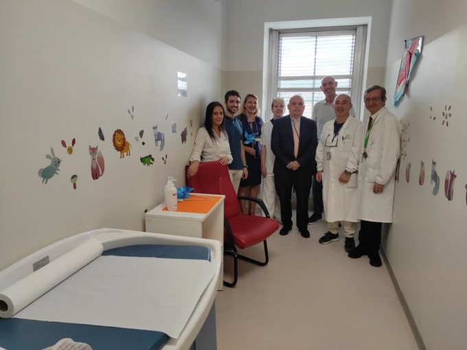 Alla Casa di comunità comasca inaugurato il Baby pit stop Unicef