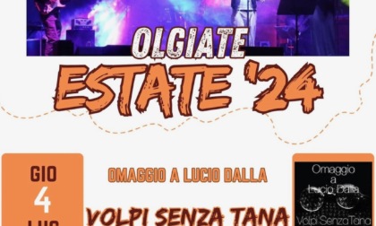 "Olgiatestate" invita al concerto tributo a Lucio Dalla