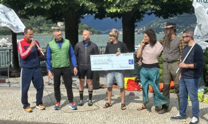 Il maltempo blocca nuotatori e ciclisti ma non la solidarietà: 7.000 euro per un pozzo in Africa