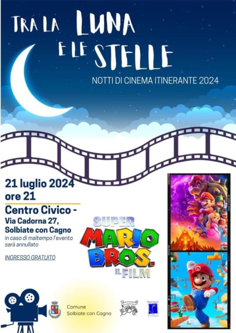 Notti di cinema itinerante “Tra la luna e le stelle”