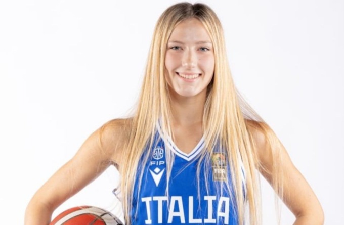 Basket Femminile Ilaria Bernardi con l'Italia u20