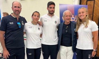 La Lario a Roma per la presentazione delle formazioni olimpiche e a Varese per i campionati Italiani