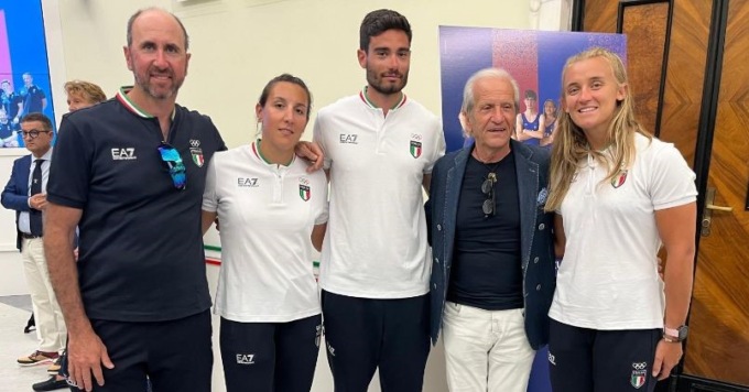 La Lario a Roma per la presentazione delle formazioni olimpiche e a Varese per i campionati Italiani