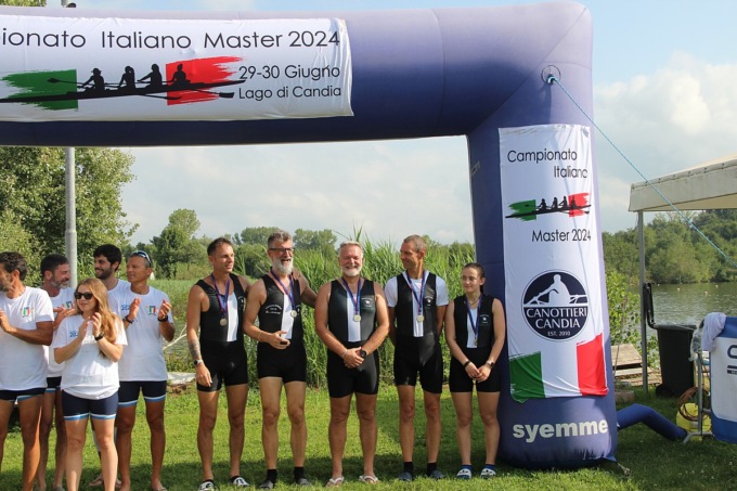 La Canottieri Lario conquista un tricolore e 7 medaglie ai campionati Italiani Master