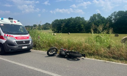 Incidente a Carimate: scontro tra auto e moto