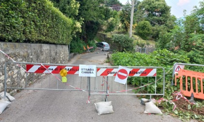 Ponte chiuso per rischio cedimento