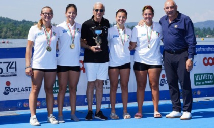 Per la Canottieri Lario 2 ori, 2 argenti  e 1 bronzo ai Campionati Italiani