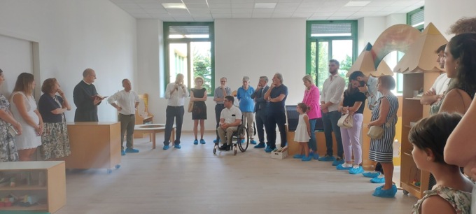 Vidario: inaugurati i nuovi spazi del Polo 0-6