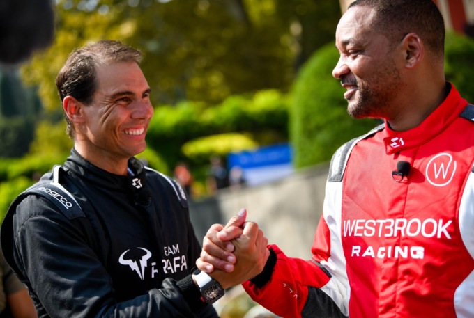 Will Smith “batte” Nadal al Campionato Mondiale UIM E1