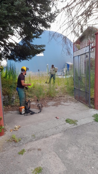 Operazione tennis pulito, il Comune avvia i lavori