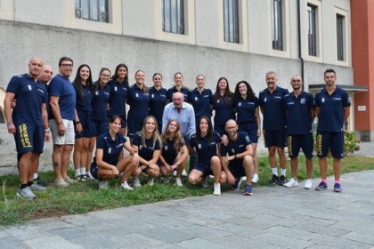 Albese Volley la Tecnoteam al raduno 2024-25