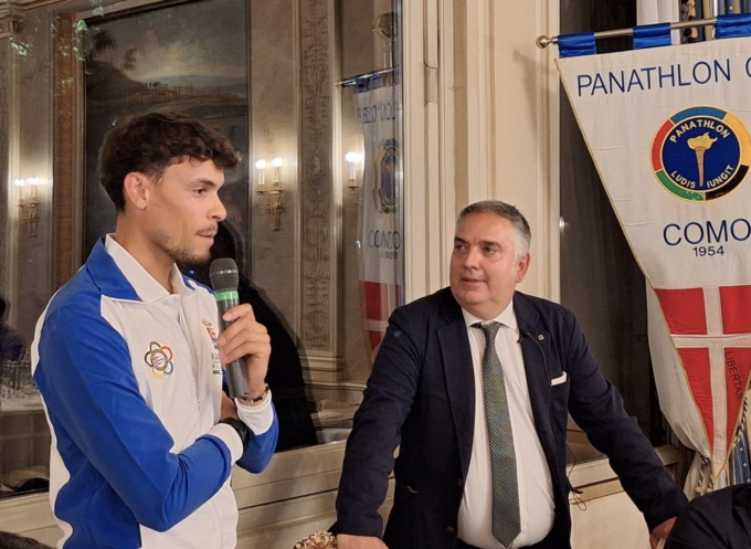 Il Panathlon omaggia le medaglie d’oro comasche