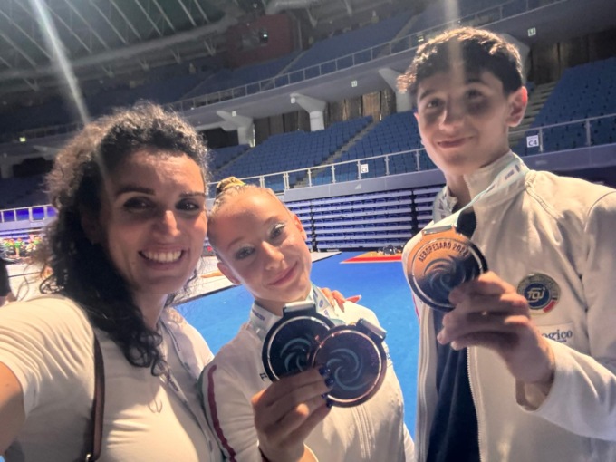 Manuel Garavaglia medaglia d’argento al campionato del mondo di ginnastica aerobica