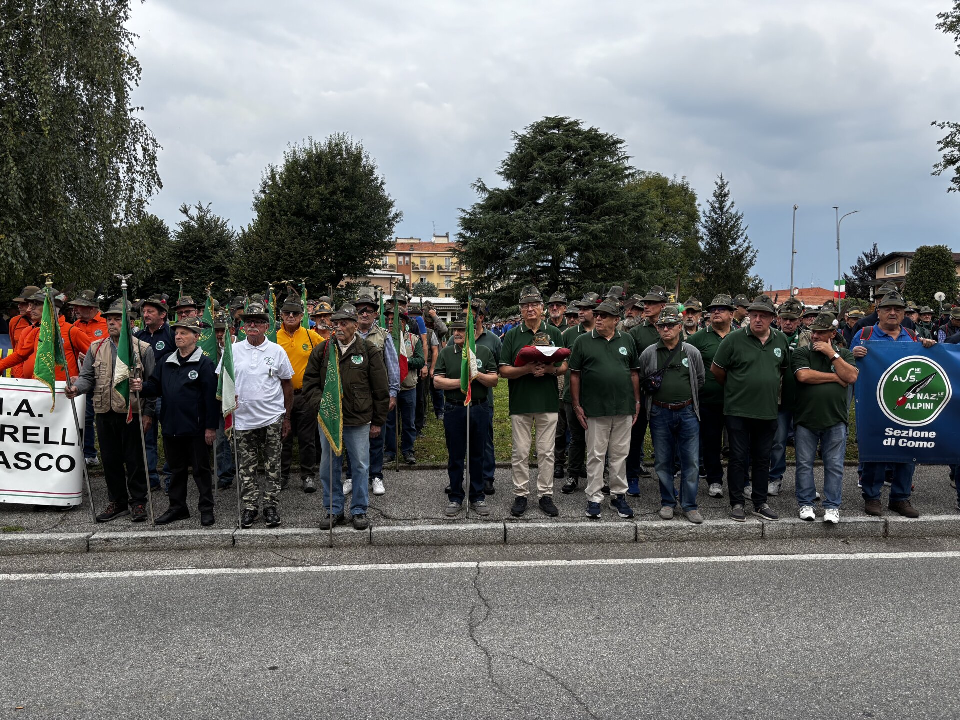 Lurate caccivio, adunata sezionale alpini