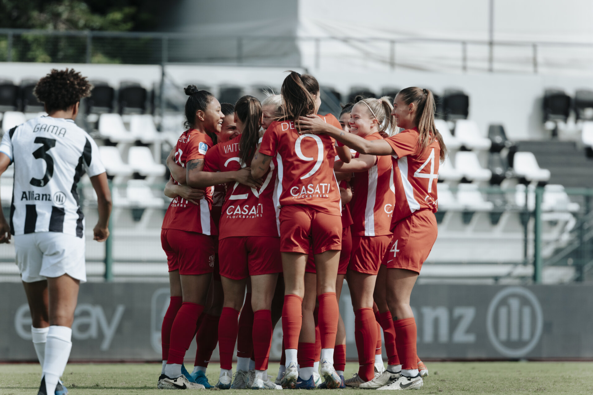 Como Women contro Juventus prima giornata campionato